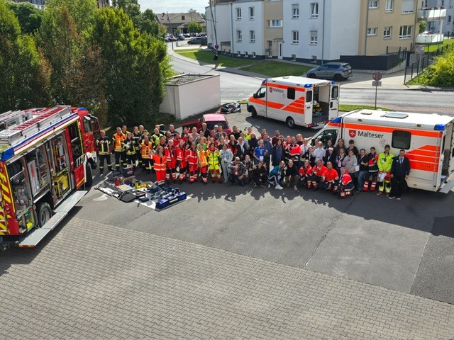 MediLearn Notarztkurs 2024 Gruppenbild